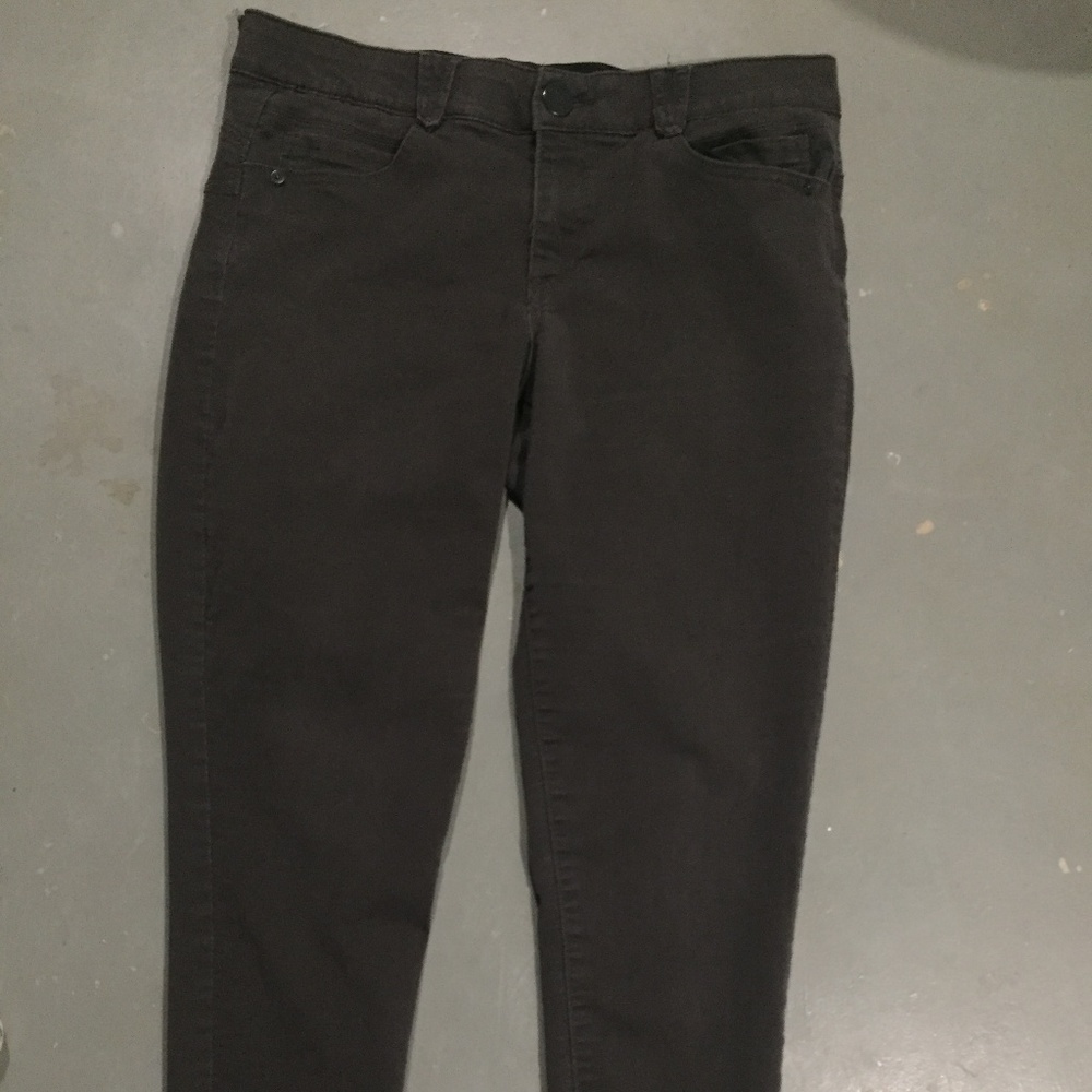 Dark Brown Democracy ab solution skinny jeans